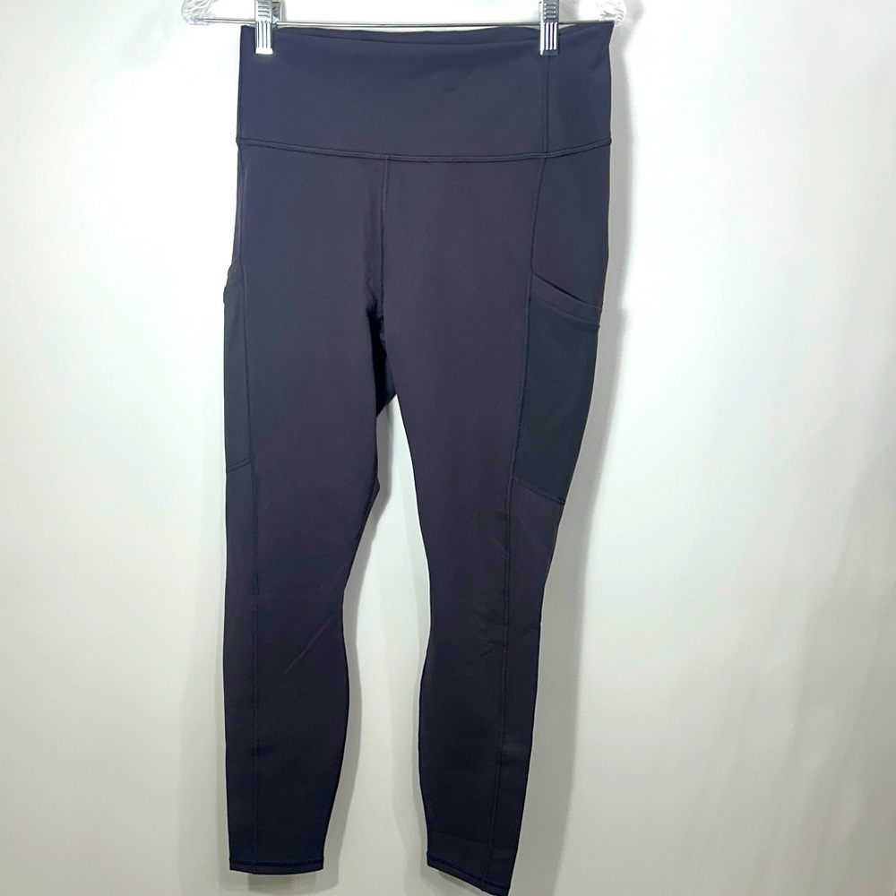 Fabletics women’s On The Go high waisted legging size large. Gray. NWT.
